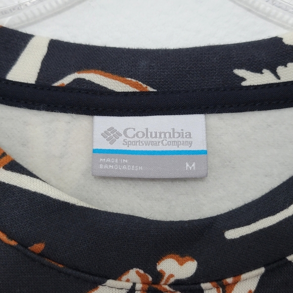 Columbia Cozy Floral Fleece Shift Dress Winter Women's Medium - Picture 4 of 5